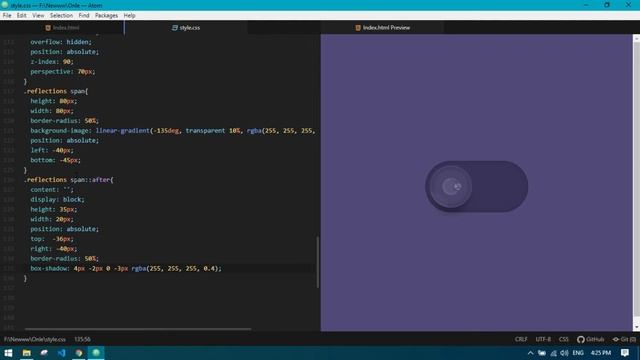 How to Make Awesome Button Lighting Effect Using CSS3 and Html Only
