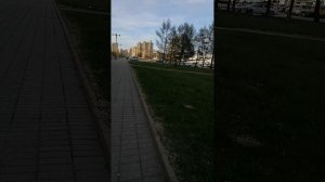 к спортстадиону вечером