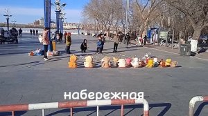 прогулка по Маньчжурии, Парк Мамонтов, набережная, скверы, парки, жилые кварталы и т. д.