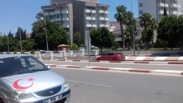 Центр города Анталия Турция июль 2018 город курорт смотреть онлайн