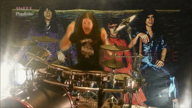 Ballroom Blitz .Jonny Brutal Drum cover смотреть онлайн