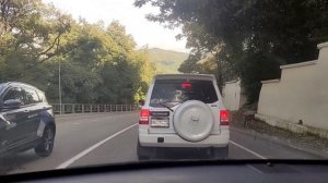 Дорога из Анапы в Сочи