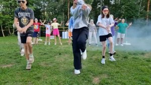 Танец флешмоб в лагерь #лагерь #FMCAMP