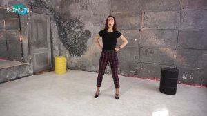 Зажигательная зарядка в стиле латины. Алена Резник - хореограф, фитнес-тренер.