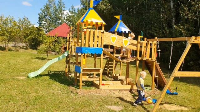 детская площадка в Настасьино Хуторок смотреть онлайн