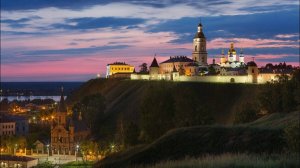 Круг - золотые купола. Тобольск. Октябрь 2023 год.