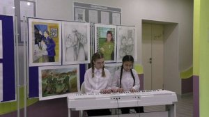 В землянке