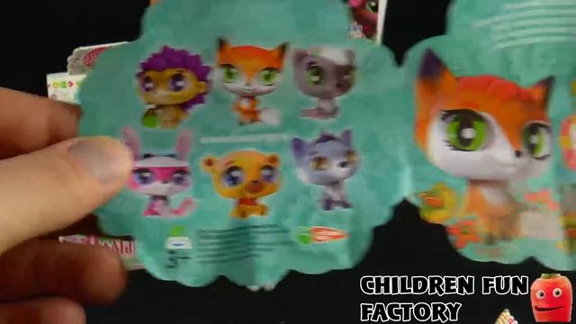 Лисичкины сказки Blind Box Surprise with animal Toys unboxing