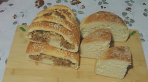 Универсальное тесто и для пирога и для хлеба