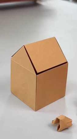 Оригами Мусорное ведро из бумаги