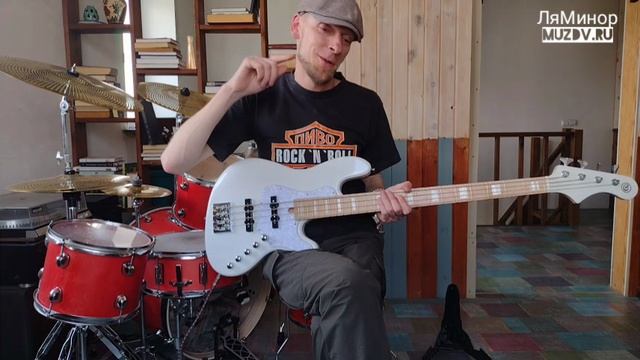 Басмания! Бас гитара Cort NJS4 Elrick Bass, для музыкального магазина ЛяМинор, г. Владивосток.