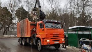 вывоз мусора ломовозом. самопогрузка. работаем по Москве и Московской области.