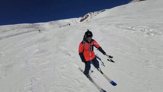 Эльбрус, лыжи, кайф, жизнь прекрасна, всем спорт !!! смотреть онлайн