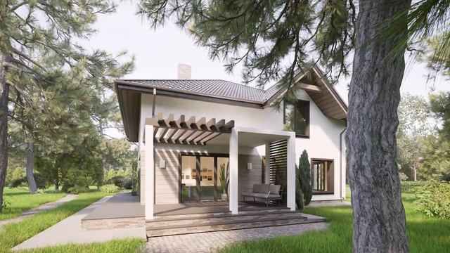 Проект дома - NF 191 | ГК НОРФОСТ смотреть онлайн