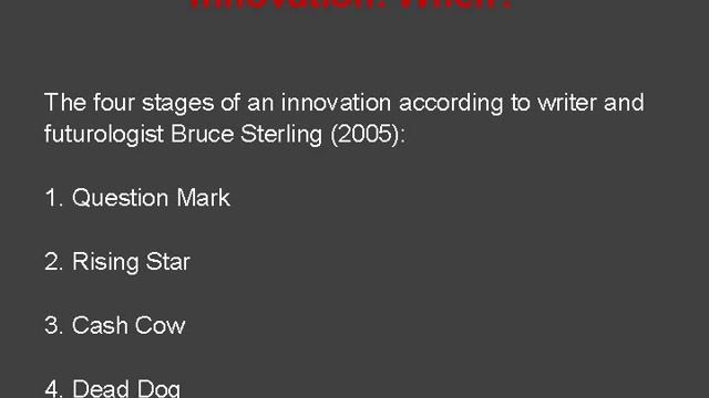 Innovation: Why, and for Whom? 2/6 (Massimiano Bucchi) смотреть онлайн