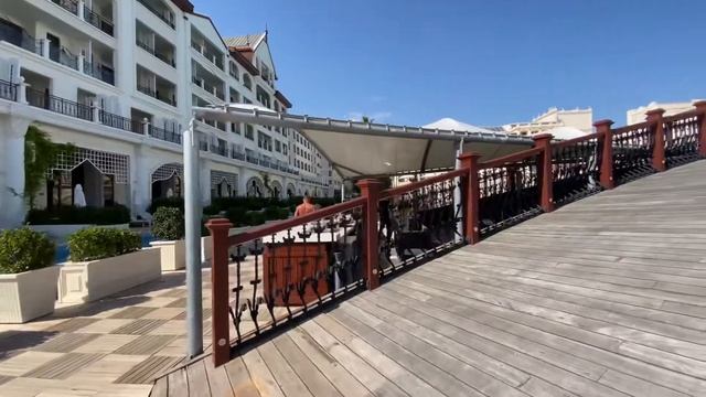 #Анталия: Titanic Mardan Palace - бассейны и Девичья башня, видеотур. смотреть онлайн