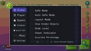 МОД МЕНЮ ДЛЯ GEOMETRY DASH 2.2 | Prism Menu