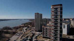 Квартал "Беринг" в Новосибирске - Ход строительства Апрель 2025