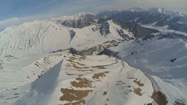 30012019 3 gudauri paragliding полет гудаури بالمظلات، جورجيا بالمظلات gudauriparagliding com смотреть онлайн