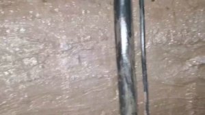 Дер. Новоглоголево. Первая чистка колодца за много лет, кольца уже разрушаются. podkapaev.ru