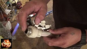 Достаю латунь из пролипропилленовых фитингов