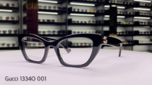 Женская оправа Gucci обзор и распаковка GG1334O 001 – кошачий глаз из Италии