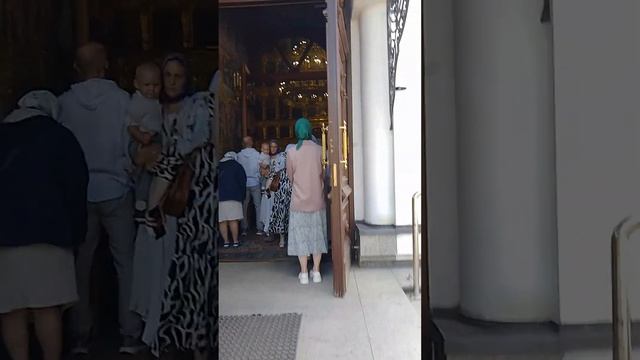 Храм Преподобной Ефросиньи в Москве метро Нахимовский проспект 20.07.2024