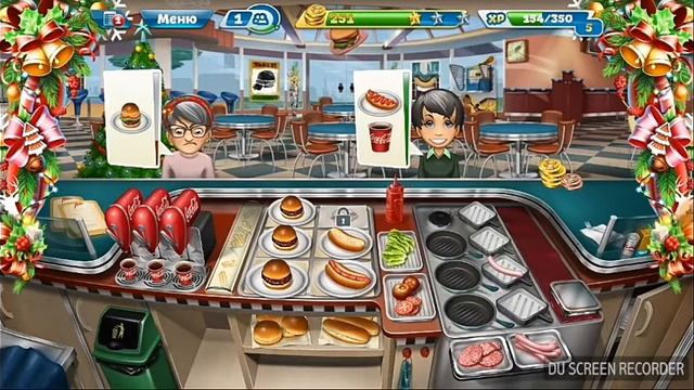 Играю в Кухонную Лихорадку 1# смотреть онлайн