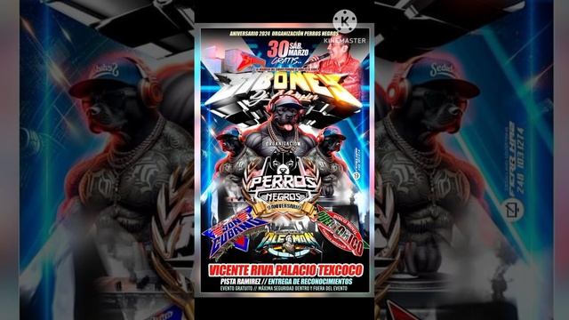 Sonido Syboney❤️Anv. Perros Negros Riva Palacio Texcoco 2024❤️ Silencio- Salsa💗💗