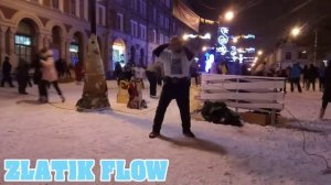 |ТАНЦУЮЩИЙ ДЕД|НА КАТКЕ|