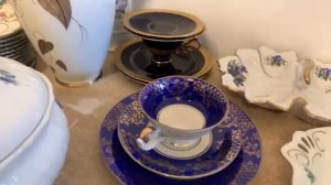 Hubert und Polina Барахолка в прямом эфире! Что мы нашли   Винтажный и антикварный