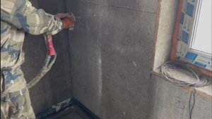 Отзыв клиента по заливке ППУ в межстеновое пространство дома из ЛСТК.