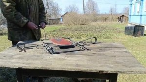 Дорабатываю рамочный капкан в петельный. Ч6 oxota.prof