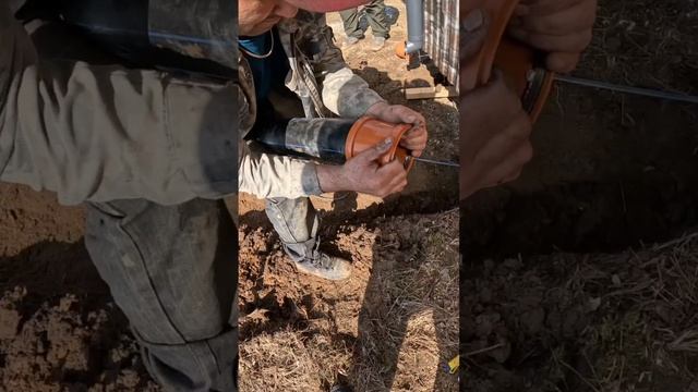 Монтаж металлического септика в Нижней Тавде