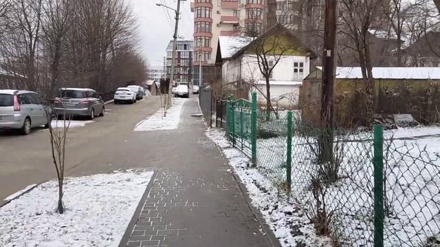 Трускавець 2023: снігопад у Трускавці, зі Стефаника через Крушельницької в центр 6 березня 2023 р. смотреть онлайн