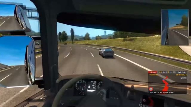 Когато си пиян и пътят ти е леко тесен #ETS2 смотреть онлайн
