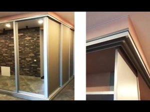 Шкаф Мателак в г образный коридор. Ошибки при подготовке пола под шкаф.