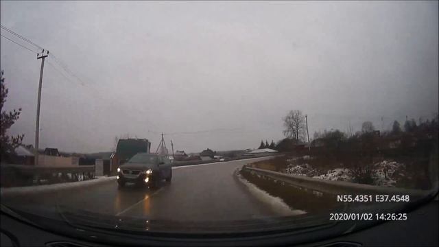 Driving in Moscow agglomeration: Дубровицы - поселок Санатория "Родина" 02/01/2020 (timelapse 4x) смотреть онлайн