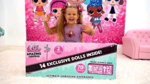 Диана и Рома - Диана и Рома играют в Волшебное колесо & Сюрпризы ЛОЛ