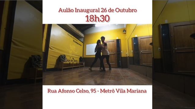 LANÇAMENTO - CURSO DE GAFIEIRA E BOLERO