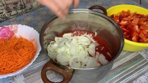 Вкуснее чем лечо! Супер Салат Венгерский! Без стерилизации!