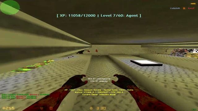 A Simple CS 1.6 Zombie Plague Gameplay for you all | Hentai-Squad | GCgamerclub | ECZ' Zombie Plagu