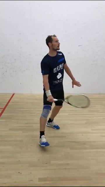 Example Drill Gregory Gaultier with E-Squash Coach смотреть онлайн