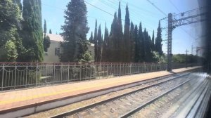 Поезд Туапсе - Адлер/ РЖД