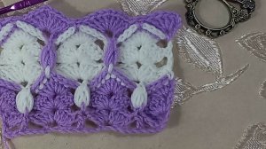 Королевский узор крючком.Такого еще нет в вашей рукодельной копилочке