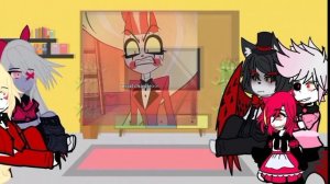 Реакция "Отеля Хазбин" на самих себя. Hazbin Hotel's reaction to themselves.
