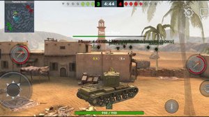 2к урона на кв-2 в блиц