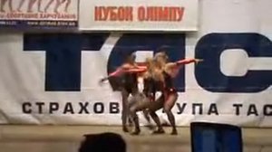 Женское акробатическое трио - "Miracle" - девушки акробатки, акробаты в стиле Кабаре