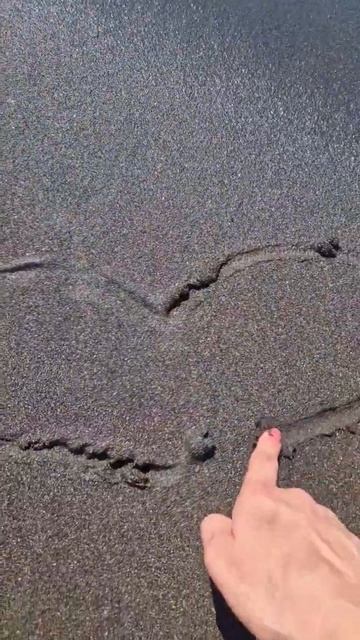 УРЕКИ. Грузия.Чёрный песок.