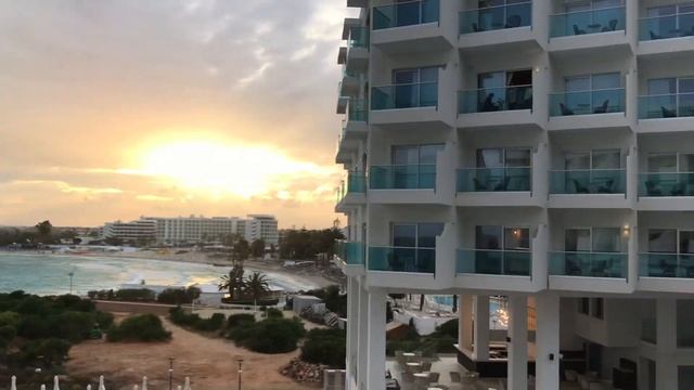 Кипр. Отель Нисси блю. Nissiblue beach resort 5*. смотреть онлайн